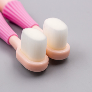 Children Toothbrush Soft Silicone Bristles With Tongue <b>Scraper</b> For Sensitive Kids Home Use - Product Image 3