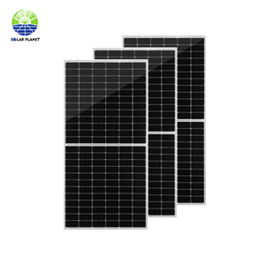 Hành Tinh năng lượng mặt trời 535W đến 550W bảng điều khiển năng lượng mặt trời đơn tinh thể n-loại thiết kế hjt với chứng chỉ TUV có sẵn trong kho Rotterdam - Product Image 1