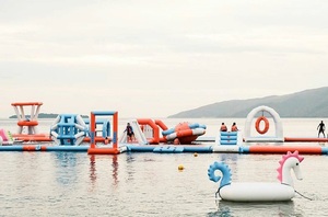 Water inflatable lounge floating inflatable water amusement park <span class=keywords><strong>for</strong></span> <span class=keywords><strong>the</strong></span> adult - Product Image 4
