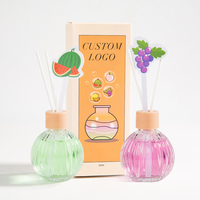 Nouveaux diffuseurs d'arômes de fruits à base d'oranges, de pêches, de raisins, de pastèques, d'aromathérapie, de parfum, de diffuseur de roseaux pour la maison
