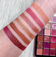 Palette d'ombres à paupières Nude 18 couleurs, maquillage végétalien, vendeur, marque privée, sans cruauté
