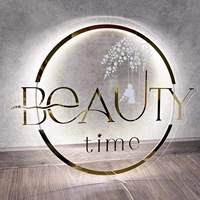Bandes LED en acrylique personnalisées avec logo d'entreprise, enseignes rétroéclairées pour la décoration murale, entreprises de publicité
