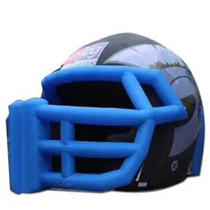 Custom Outdoor Sports inflatable football helmet entrance inflatable football tunnel with arch inflatable knight sports tunnel
