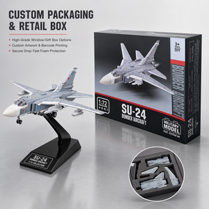 Kit de Modelo de Plástico del Bombardero <span class=keywords><strong>SU</strong></span>-<span class=keywords><strong>24</strong></span> Fencer a Escala 1/72, Juguete de Simulación de Aeronaves Militares, Avión de Combate Coleccionable para Aficionados Adultos - Product Image 4