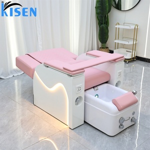 KISEN European Kneading Massage Manicure Pedicure Chair Nail Salon Full Body Acrylic Foot Basin Electric Pipeless Whirlpool Spa - Product Image 3