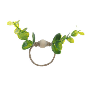 Jour <span class=keywords><strong>de</strong></span> Thanksgiving Eucalyptus <span class=keywords><strong>Serviette</strong></span> <span class=keywords><strong>Rond</strong></span> Frontière Offre Spéciale Sauge Vert <span class=keywords><strong>Serviette</strong></span> Bouton Table Réglage <span class=keywords><strong>Toile</strong></span> <span class=keywords><strong>De</strong></span> <span class=keywords><strong>Jute</strong></span> Corde Tissu Anneau - Product Image 3