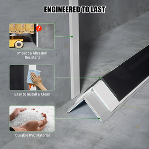 Tránh trầy xước scuffs di chuyển góc bảo vệ cửa bảng Countertop đồ nội thất tủ bảo vệ PVC góc bảo vệ - Product Image 2