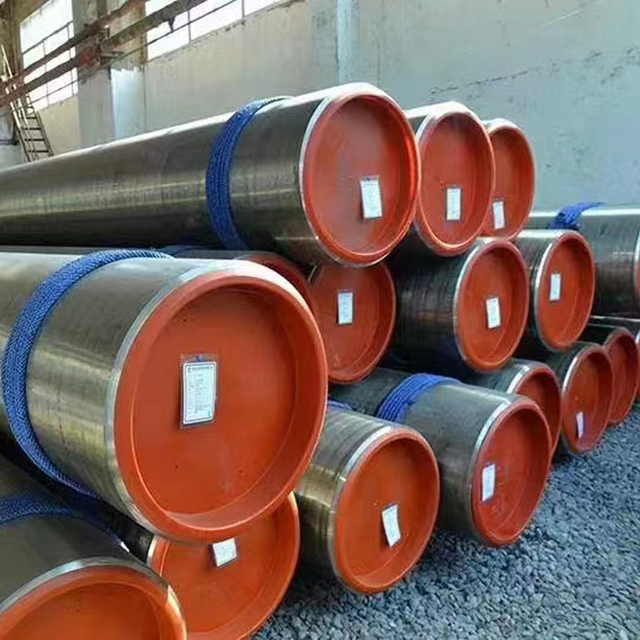 API 5CT K55 N80 Carbon Steel Casing Pipe, Round Thread & Buttress Thread (BTC), Sour Service Available