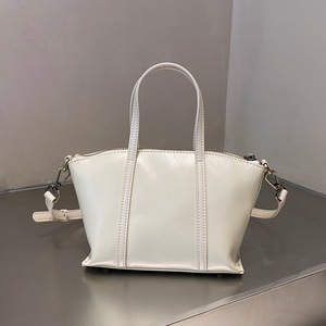Bolso tote de gran capacidad, estilo nuevo, sencillo y casual para el trabajo, bolso bandolera de cuero genuino de vaca para mujer. - Product Image 3