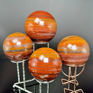 Esfera <span class=keywords><strong>de</strong></span> Piedra <span class=keywords><strong>de</strong></span> Tigre Natural Colorida <span class=keywords><strong>de</strong></span> Alta Calidad al por Mayor para Decoración del Hogar y Regalos - Product Image 3