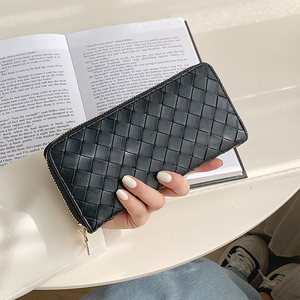 JIANUO <span class=keywords><strong>portafoglio</strong></span> In <span class=keywords><strong>Pelle</strong></span> tre angeli lungo piatto portafogli durata delle donne portafogli - Product Image 2