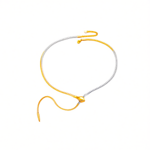 สร้อยข้อมือแฟชั่น สแตนเลสสตีล 316L ชุบทอง PVD ดีไซน์แบบโซ่ ทนทาน เป็นมิตรต่อสิ่งแวดล้อม - Product Image 2
