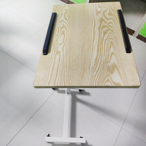 Giá Rẻ Gấp Bệnh Viện Y Tế Đồ Nội Thất Bệnh Nhân Di Chuyển Đầu Giường Bàn Chiều Cao Có Thể Điều Chỉnh <span class=keywords><strong>Overbed</strong></span> Bàn Ăn - Product Image 4