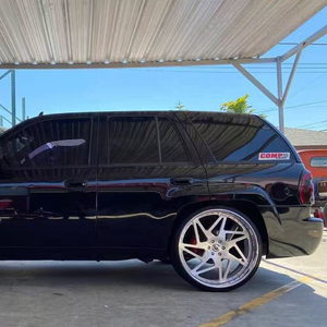 Forforato finestro-<span class=keywords><strong>m</strong></span> Forged Wheels 17-26 inci Custom Alloy dalam cekung Off-Road velg untuk Cadillac Escalade BMW X7 Premium SUV - Product Image 4