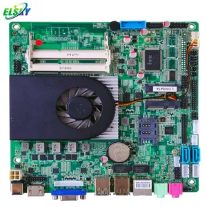 ELSKY chipset Core i3-7100U i5-7300U i7-7500U 4k exibição HD mini-AMI BIOS PCIE mini-caixa itx motherboard EDP para x86 pc