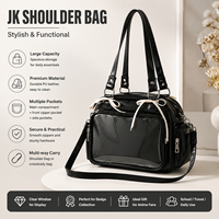 Sac à bandoulière en cuir PU Kawaii Ita Bag avec fenêtre transparente pour badges, sac de collection Anime, sac à main pour femme, vente en gros