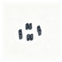 Attaches-cordons en plastique à double rainure en forme de S, mini-clips de fixation de type S pour les attaches d'élastiques de masque, cordons élastiques fins