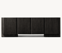 Nouvelle table console en bois massif de style américain moderne pour l'intérieur