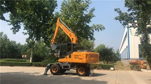 Changlin, fournisseur professionnel, excavatrice sur pneus de 15 tonnes, grande machinerie de construction, avec un bon service après-vente - Product Image 4
