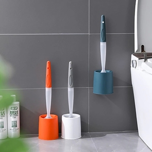 New Hot Silicone Toilet Brush For WC Accessories Toilet Brush Wall-Mounted Cleaning Tools Home Bathroom Accessories Sets