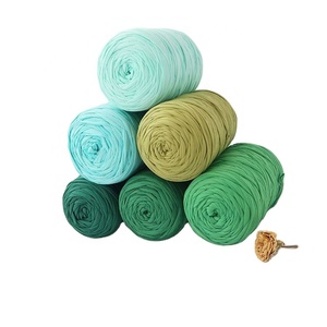 Hilo de Camiseta Premium Suave de Alta Tenacidad Ecológico para Tejer a Ganchillo, 100% Poliéster Lavable, Grueso, para Cestas DIY, Bolsos y Decoración del Hogar - Product Image 6