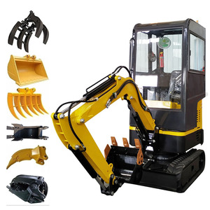 Machines de terrassement, mini-excavatrice sur chenilles, mini-pelle, machine de terrassement, 1 tonne, 1,<span class=keywords><strong>5</strong></span> tonne, 1,8 tonne, 2 tonnes, 2,<span class=keywords><strong>5</strong></span> tonnes - Product Image 2