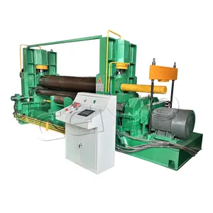 Plate Electronic Sheet Press Bending Rolling Machine Price 3 Roller CNC Rolling machine