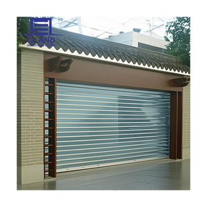 Điện PVC Trong Suốt Phim Thép Không Gỉ Con Lăn <span class=keywords><strong>up</strong></span> Pha Lê Nướng Rèm Màn Trập Cửa Ra Vào Cho Cửa Hàng Thương Mại Ngân Hàng Cổng - Product Image 5
