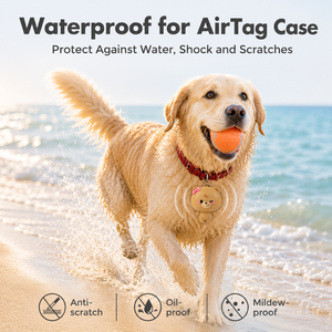 Custodia Protettiva Nascosta in PVC Antiurto <span class=keywords><strong>per</strong></span> AirTag, Portachiavi <span class=keywords><strong>per</strong></span> Collare di Animali Domestici - Product Image 4