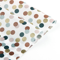 Papier de soie personnalisé pour l'emballage de chaussures vêtements chaussures recyclé feuille d'or vêtements colorés stratification stock d'emballage utilisation de cadeaux