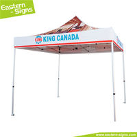Panneaux de l'Est 3x3 Pavillon Étanche Pop Up Gazebo Chapiteau Garden Party Auvent Tente Gazebo Extérieur 10x10ft Pop up Tente