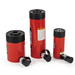 RCH series 700 bar/10000 PSI High Pressure Single Acting Hollow Plunger Hydraulic Jack Cylinder 12-100 ton