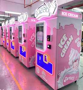 Machine à glaces molles entièrement automatique professionnelle, distributeur de crèmes glacées, SDK, multiples méthodes de paiement, basée sur le cloud - Product Image 5
