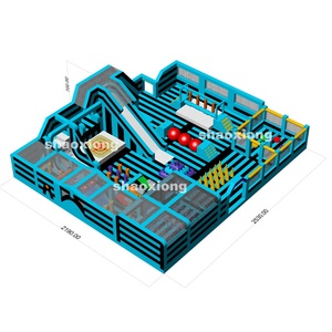 Parc à thème <span class=keywords><strong>gonflable</strong></span> commercial à vendre : aire de jeux <span class=keywords><strong>gonflable</strong></span>, parcours d'obstacles de saut, parcours ninja, toboggan d'escalade, piscine à balles - Product Image 2