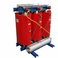 Transformateur triphasé haute tension à isolation sèche SC(B)11 10kV/20kV 30-2500KVA en résine époxy coulée, sortie 0.4kV, distribution 50/60Hz