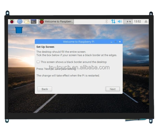 DF Tech Raspberry Pi 4 7 Inch IPS TFT LCD Capacitive Touchscreen 10 Point 800x480/1024x600 Resolution  Interface Multi-OS