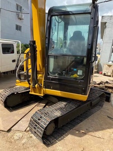 Mini-excavatrice d'occasion CAT 305.5E2, 5,5 tonnes, excavatrice hydraulique sur chenilles d'occasion avec godet de terrassement de 0,22 m³ - Product Image 4