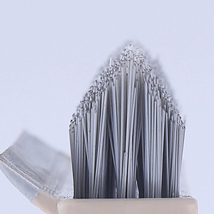 Floor <b>Brush</b> With Stiff Nylon Bristles Long Handle For Bathroom Tile Cleaning Crevices And Hard To Reach Areas - Product Image 1