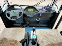 TongCai électrique à deux étages forwad batterie d'invité de ville de carburant inversé avec rideau de pluie voiture de bus touristique