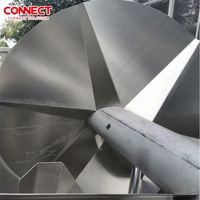 Refroidisseur d'eau automatique complet pour abattoir de volailles à vis spirale refroidisseur de canards poulets abattoirs système d'abattage