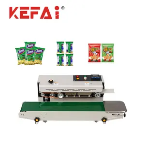 KEFAI High Precision Semi-automatic Sealing Machine Potato Chips Sealing Machine