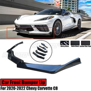 สำหรับเชฟโรเลต คอร์เวทท์ ซี8 ปี 2020-2022 ชุดแต่งกันชนหน้า สปอยเลอร์ ดิฟฟิวเซอร์  คาร์บอนไฟเบอร์ สีดำด้าน/สีดำเงา - Product Image 1