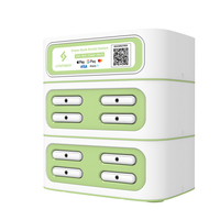 Station de recharge de téléphones portables à prix d'usine, borne de location de batteries externes pour centres commerciaux et restaurants