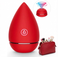 Beauty for Design 7-Gang Nippel-Sauger Klitoris-Stimulator Sexspielzeug für Frauen IPX7 Wasserdicht Roter Vibrator USB Wiederaufladbar Geschenk