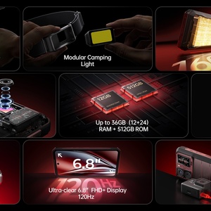 El Primer Teléfono Móvil Robusto Inteligente Modular de Grado Industrial del Mundo, 16000mAh, 12+512GB, 108MP, 5G, Android 15, Oukitel WP300 - Product Image 6