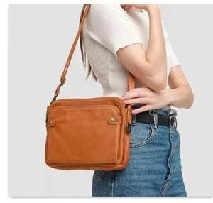 Vente chaude Européen Américain Vintage Trois Couches En Cuir Pu Sac À Bandoulière De Mode Sac De Messager Personnalisé De Luxe Femmes Sac - Product Image 1