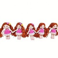 8 Tipos de Muñecas de Lana Tejidas a Mano, Muñecas de Ganchillo para Niñas, Lindos Colgantes de Muñecas Tejidas - Maternidad