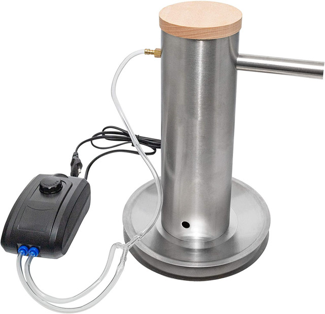 Stainless Steel Cold Smoke Generator, Portable Electric BBQ Smoker for Smoking, Barbecue Tools