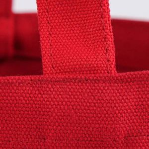 Nouveau sac fourre-tout en coton coloré personnalisé à faible MOQ, sac de shopping en toile blanc uni avec votre propre logo - Product Image 5