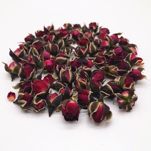 Thé aux Bourgeons de Rose à Bordure Dorée Naturelle Premium Thé aux Herbes en Vrac Saveur Thé Infusion Chaude et Froide Beauté Quotidienne de la Peau - Product Image 1